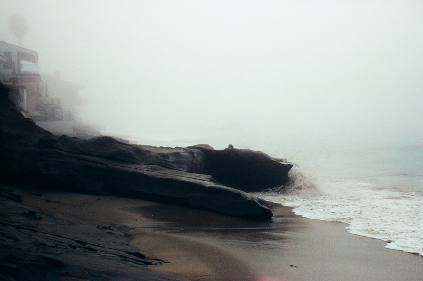 Crashing waves - Laguna Beach, CA