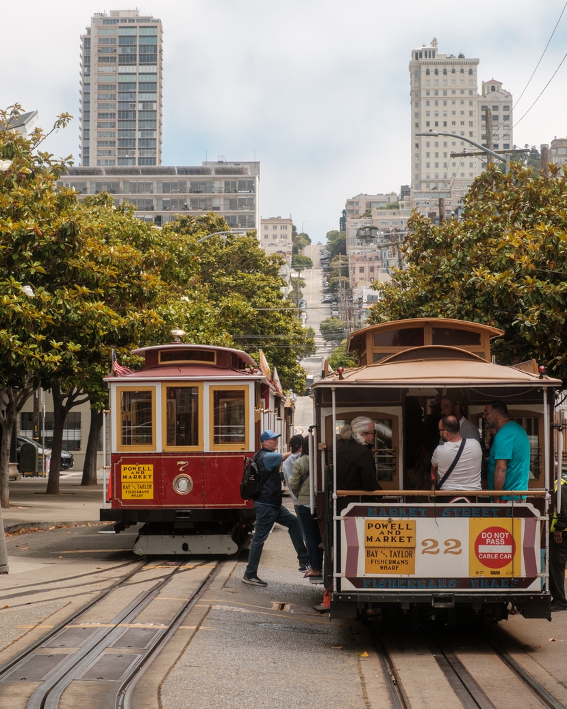Taylor St. Trolleys - San Francisco, CA