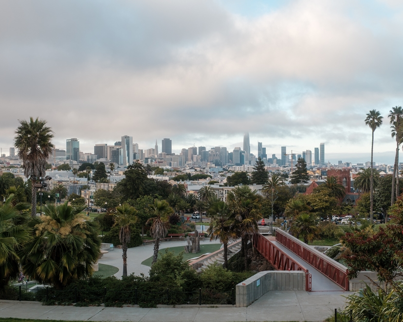 San Francisco from Mission Dolores Park